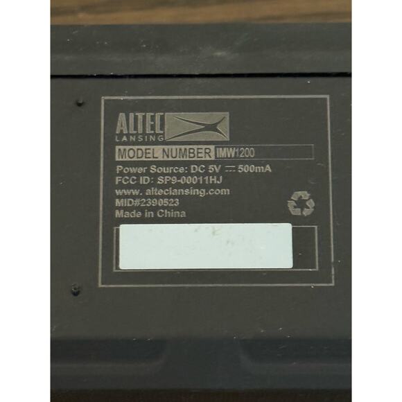 Altec Lansing HydraJolt IMW1200 Wireless Bluetooth Speaker - Picture 9 of 10
